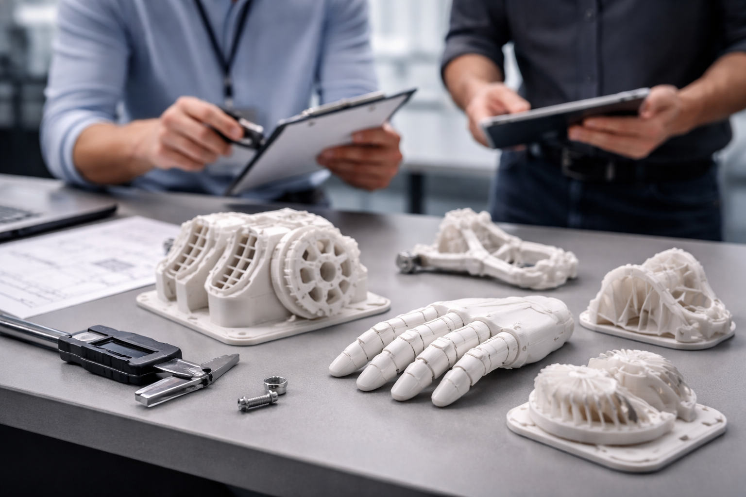 Gedruckter Prototyp – 3D-Solutions MH Hamburg