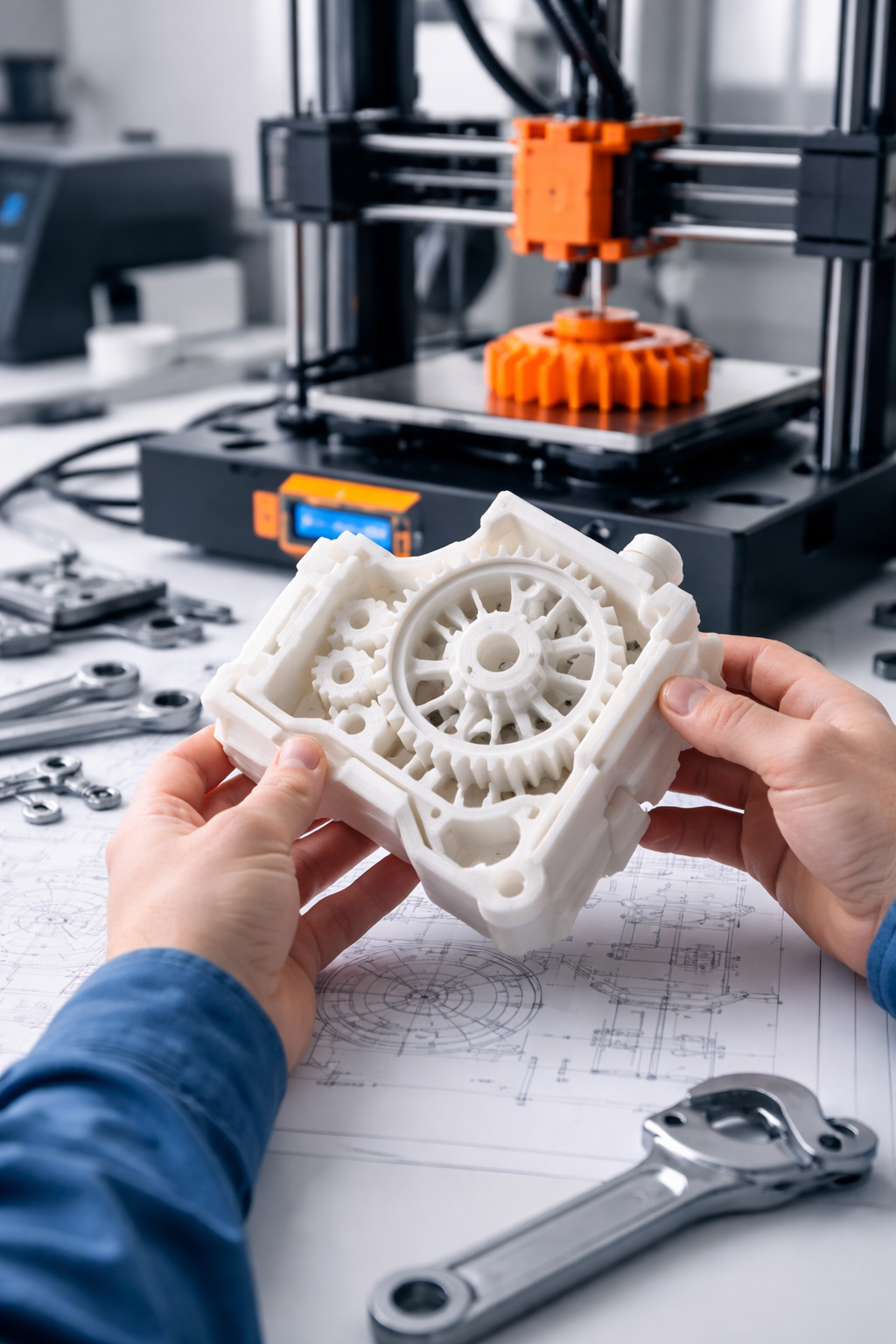 Gedruckter Prototyp – Qualitätskontrolle